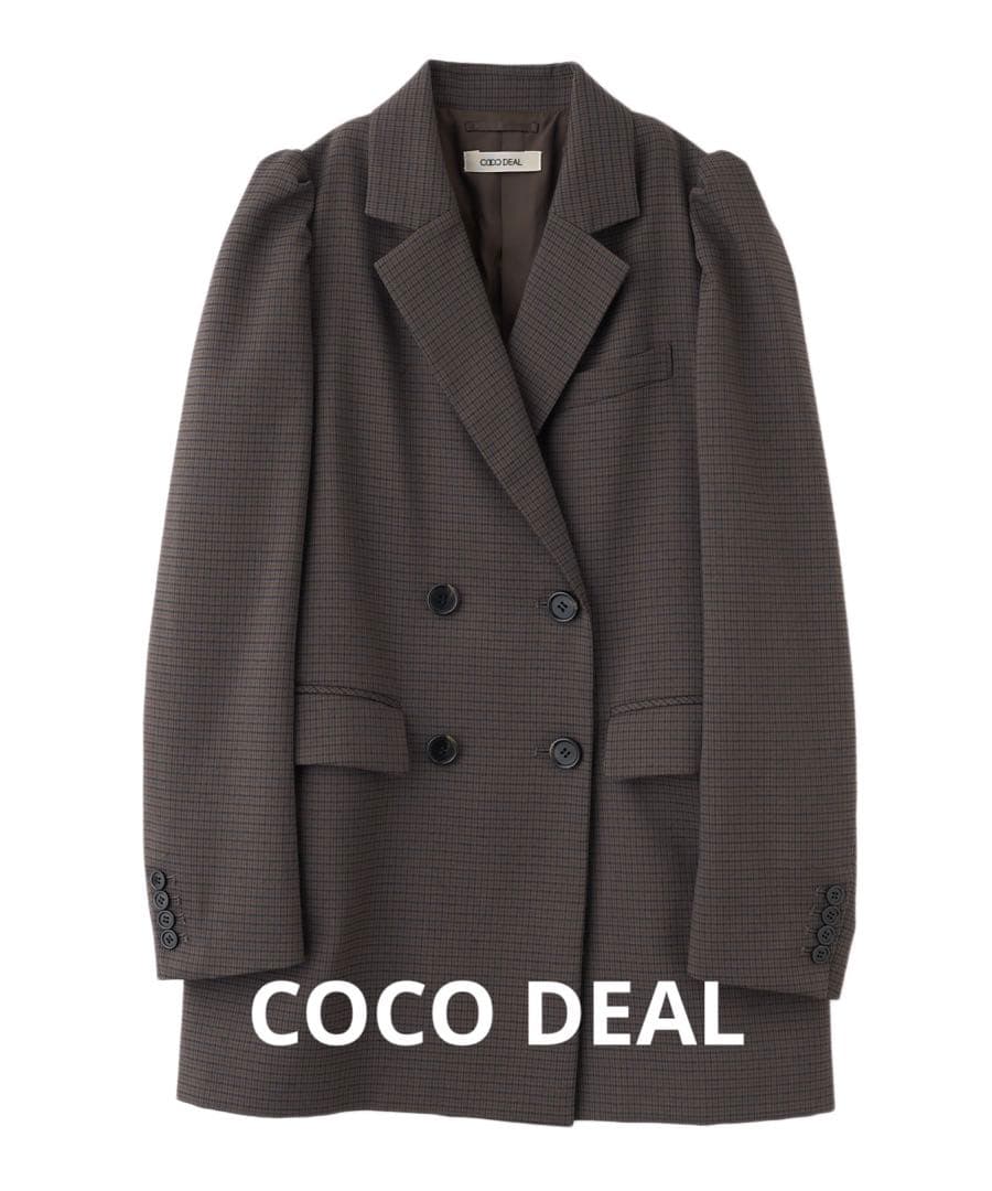 COCO DEAL ロングダブルジャケット サイズ1