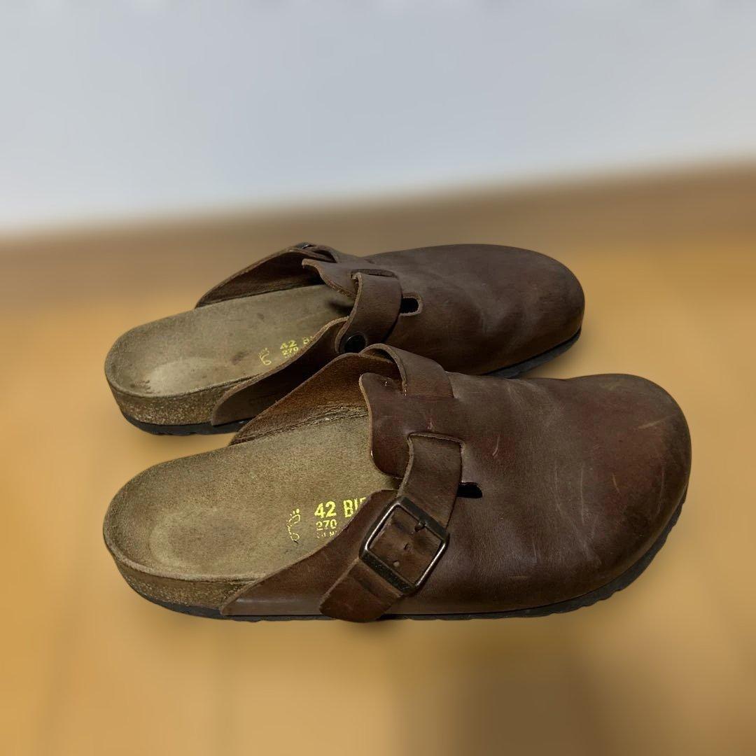 ビルケンシュトック　ボストン　レザー　42 27.0