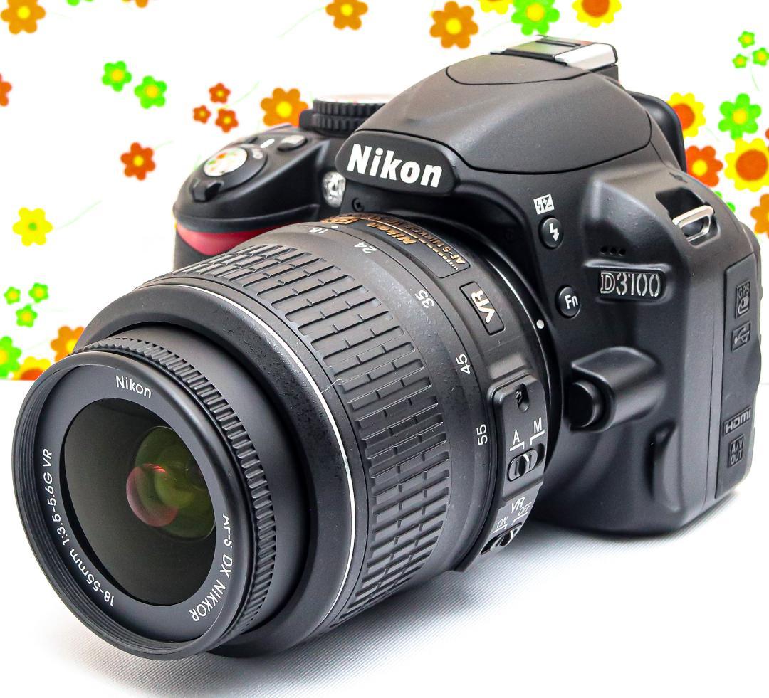 ニコン Nikon D3100☆スマホに転送♪☆手振れ補正付き☆初心者おススメ！