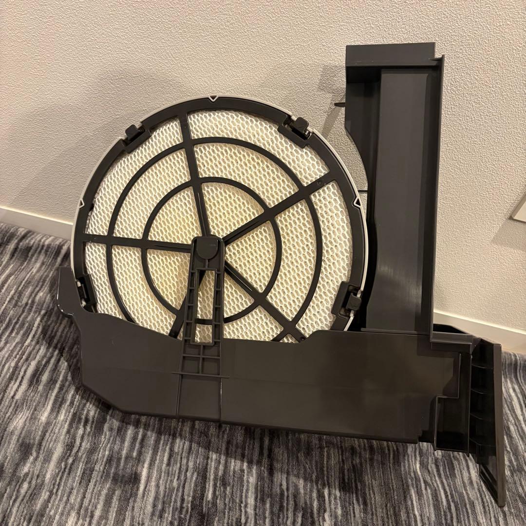 【極美品】Panasonic F-VC70XS 加湿空気清浄機 木目調　説明書付