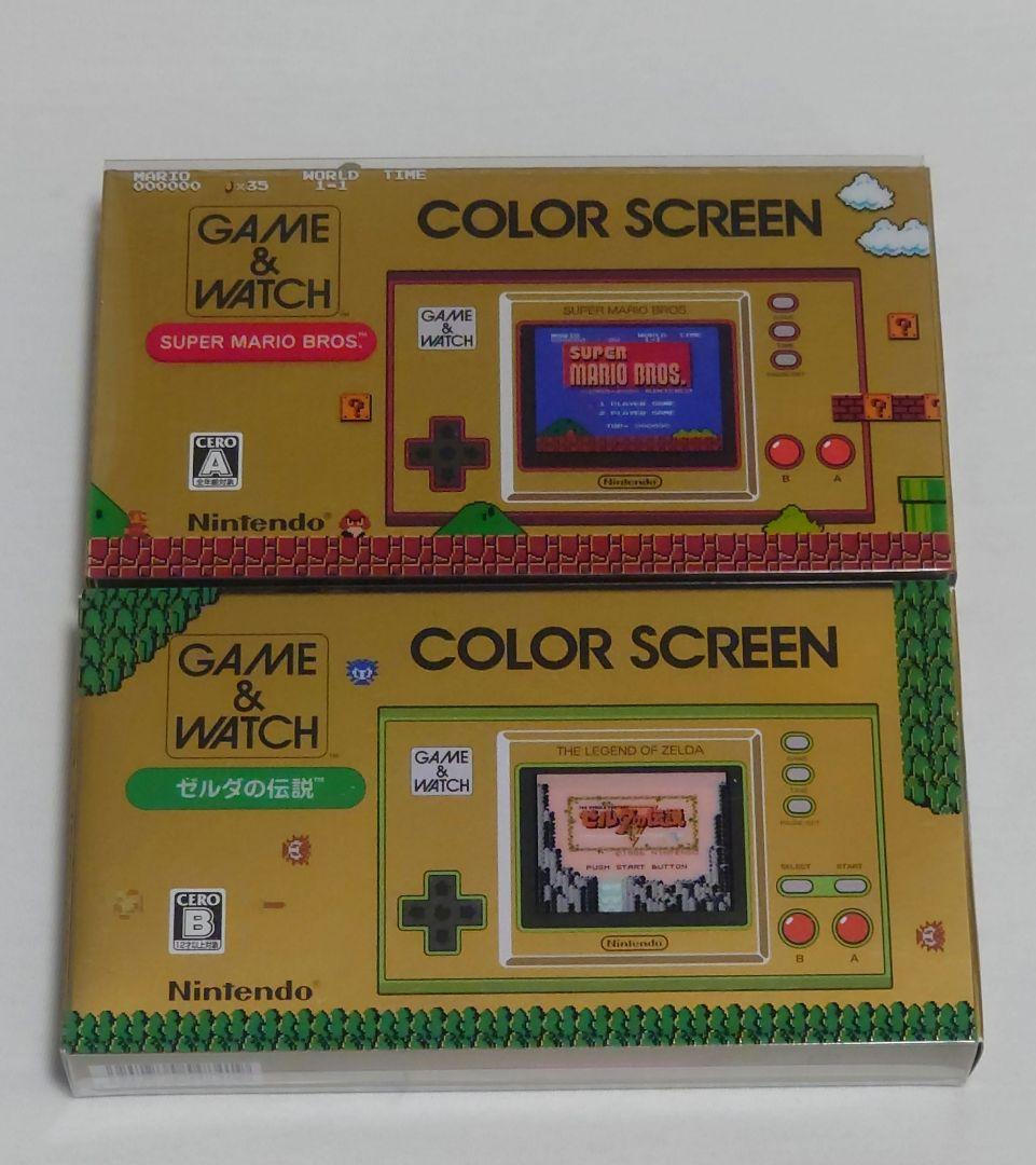 任天堂 GAME & WATCH スーパーマリオブラザーズ ゼルダの伝説
