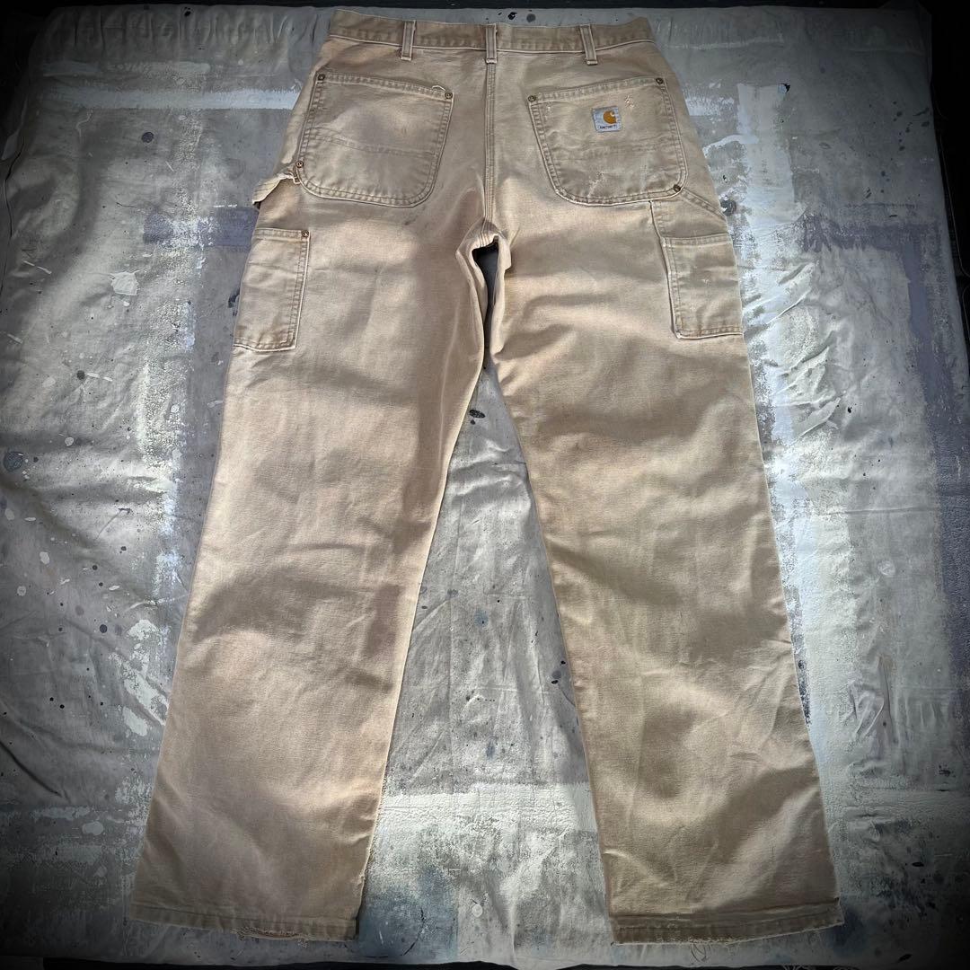 00s Carhartt ダブルニー USA製 ボロ グランジ カーハート