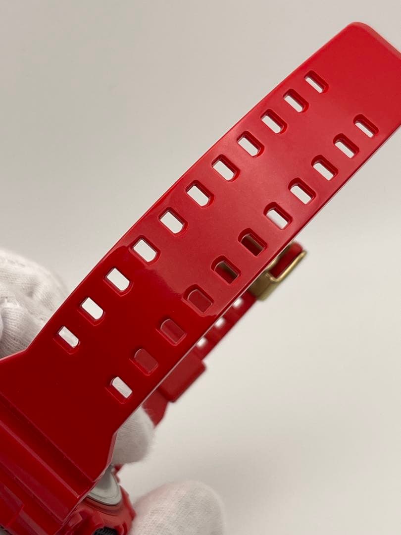 美品 G-SHOCK GA-100VLA-4AJF レッド ゴールド カシオ