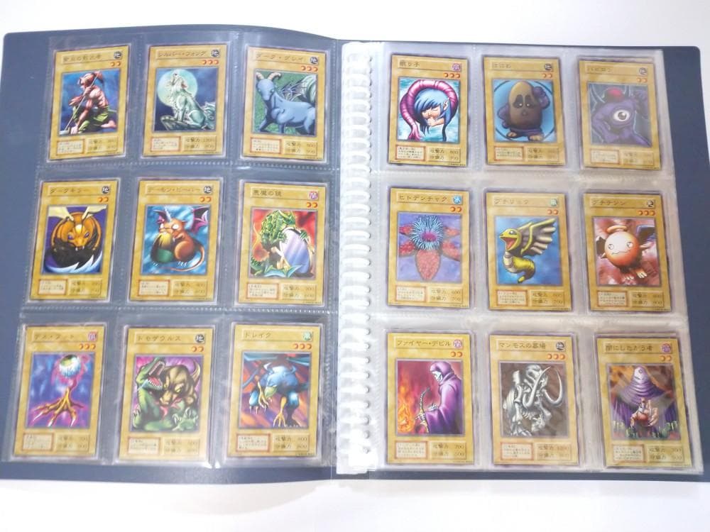 遊戯王 初期ノーマル vol.1～vol.7 コンプリートファイル 美品～やや傷