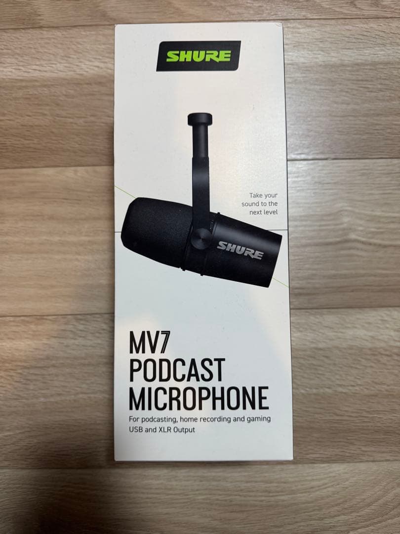 配信機器・PA機器・レコーディング機器 SHURE MV7