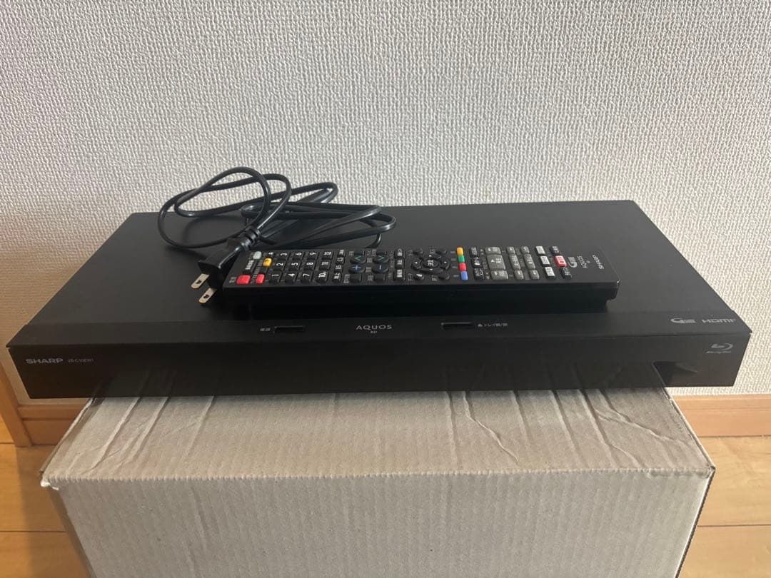 2023年製 SHARP 2B-C10EW1 ブルーレイレコーダー