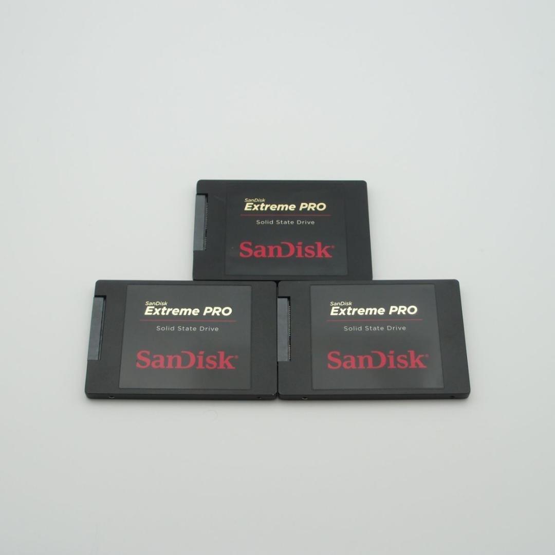 SanDisk Extreme PRO 960GB 3個 MLC 高耐久SSD