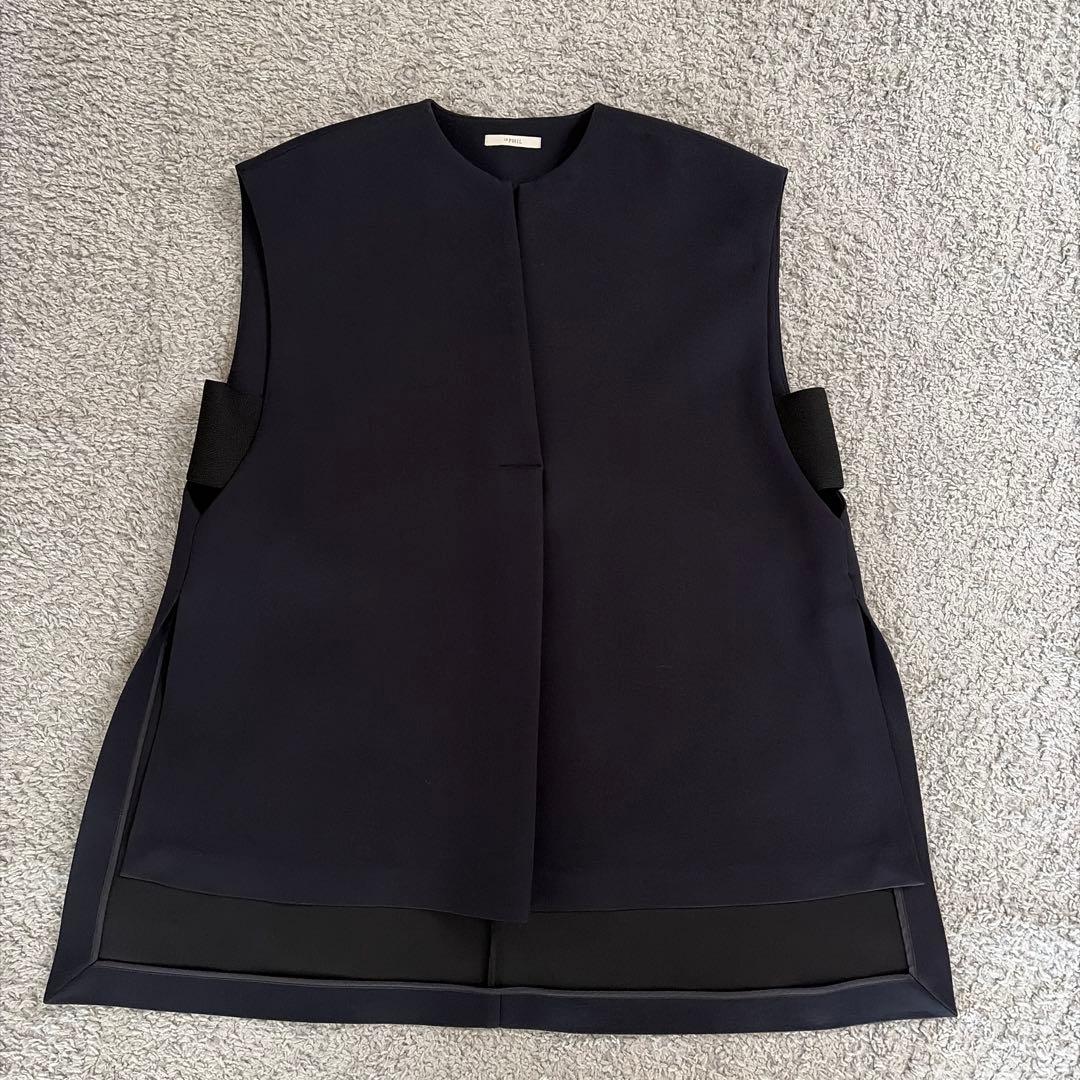 LE PHIL マトラッセトリプルクロスジレ　ネイビー サイズF