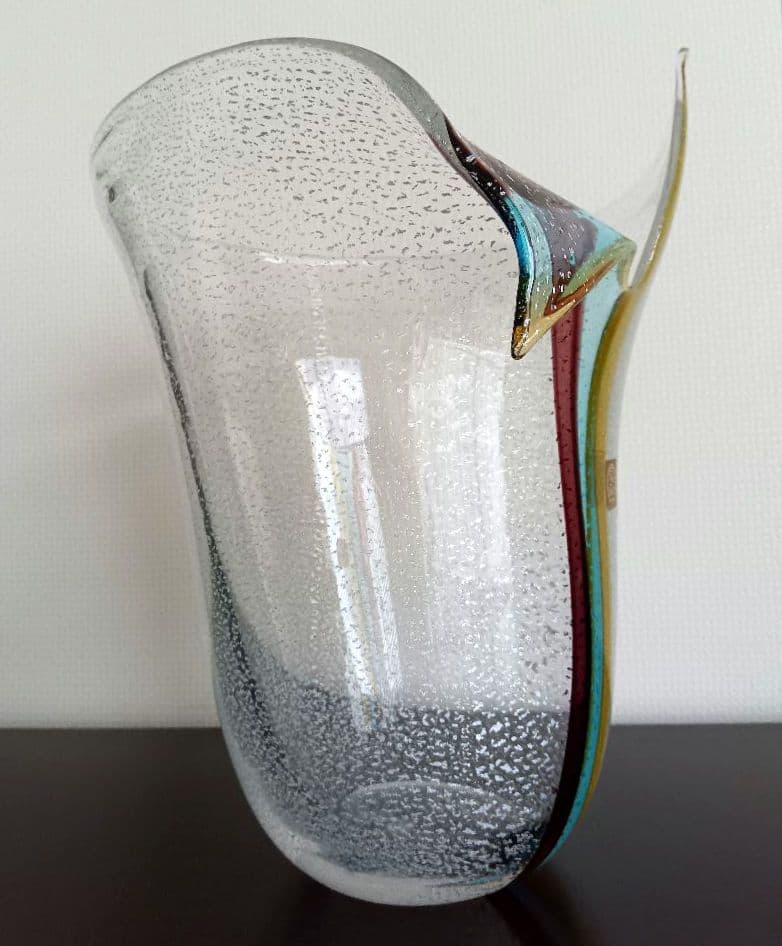 最終価格 ムラーノ ザネッティ MURANO Zanetti 花瓶/置物