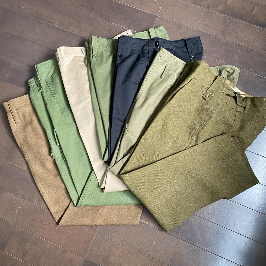 ミリタリーパンツ7本セット