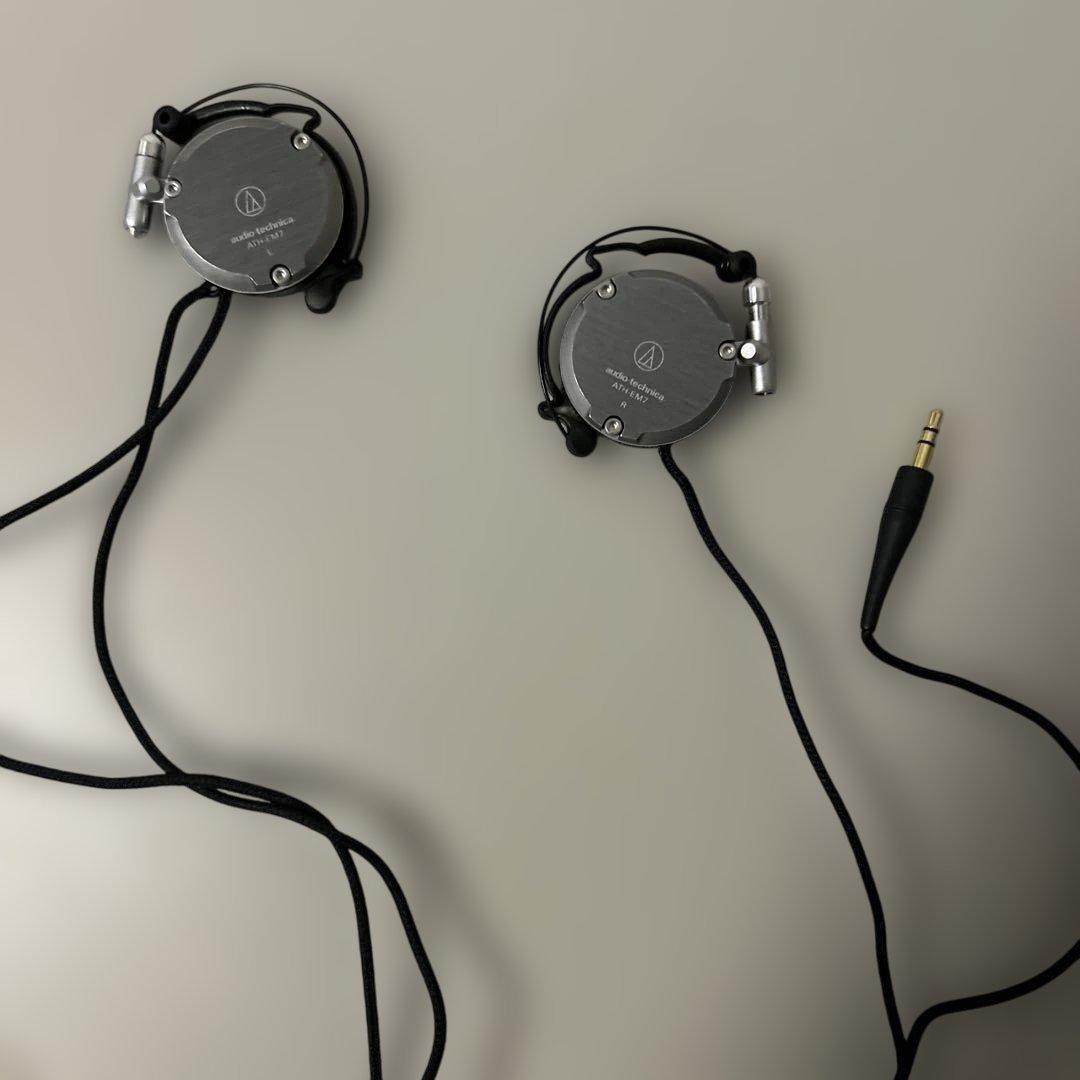 audio-technica 耳かけ式ヘッドホンATH-EM7