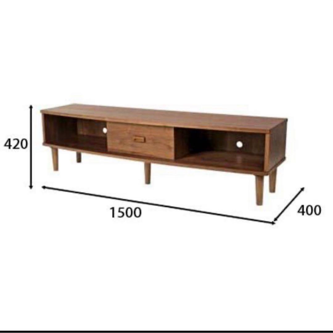 ［JACKS］東谷　テレビボード　幅1500mm 木製