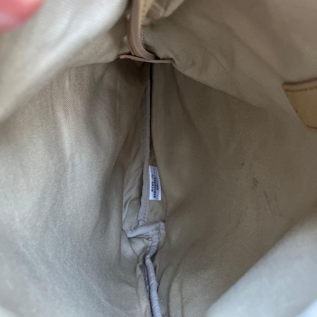 ☆最終お値下げ☆gemeil レザーワンハンドルバッグ　新ベージュ☆☆出品今日迄