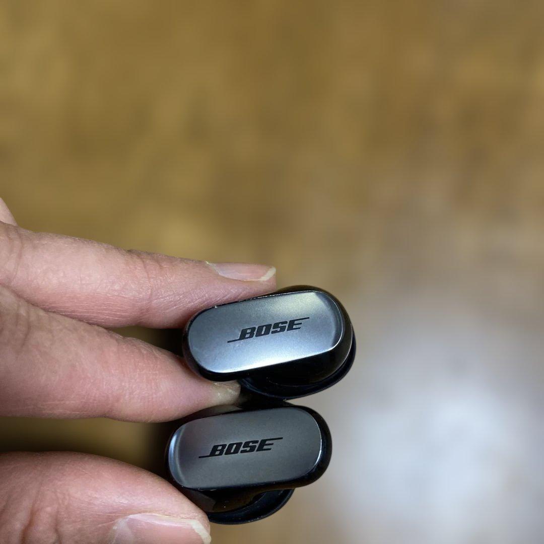 Bose ワイヤレスイヤホン ブラック 充電ケース付き