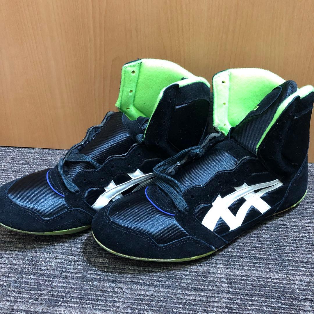 廃盤品 デッドストック タグ付き asics TWR323 レスリングSS