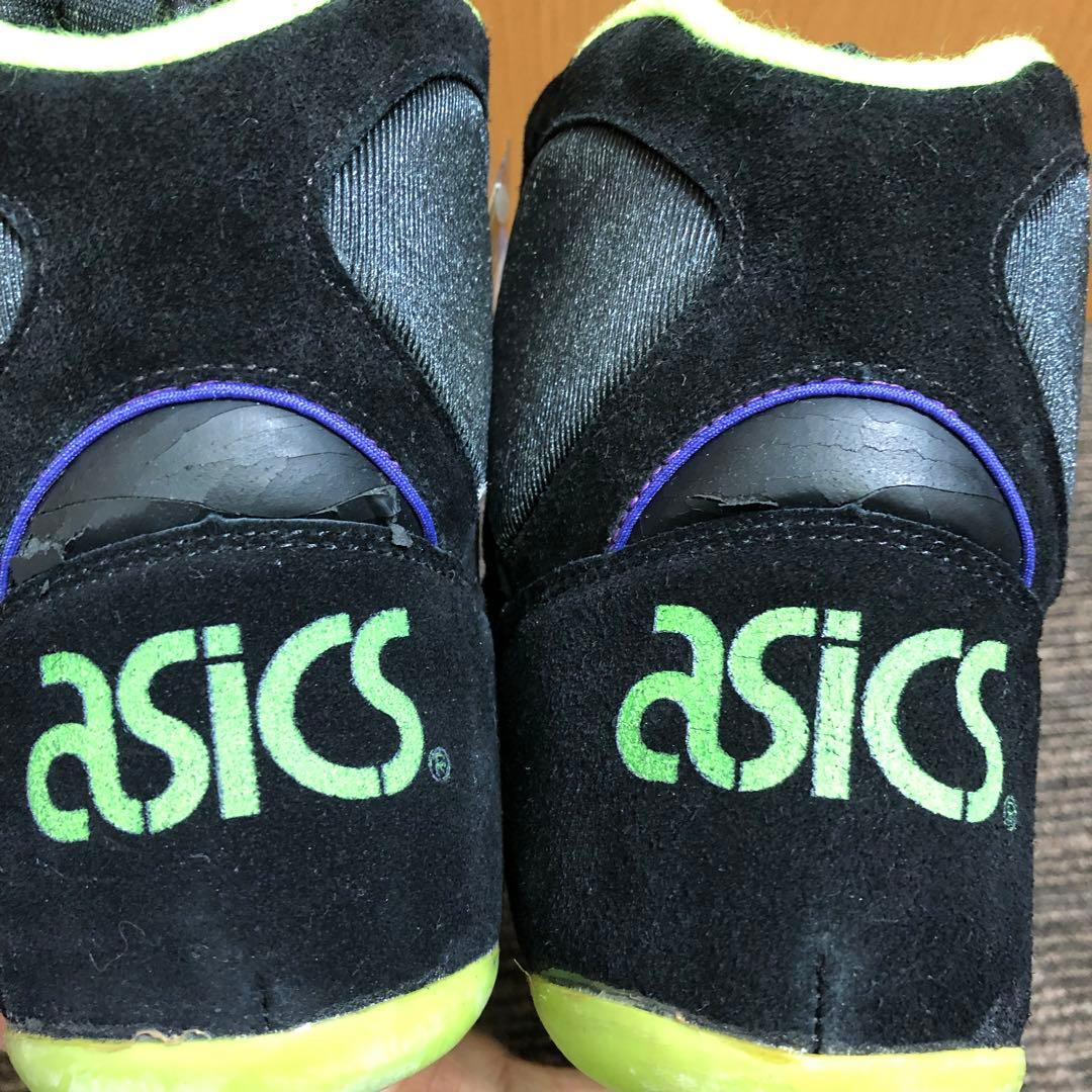 廃盤品 デッドストック タグ付き asics TWR323 レスリングSS