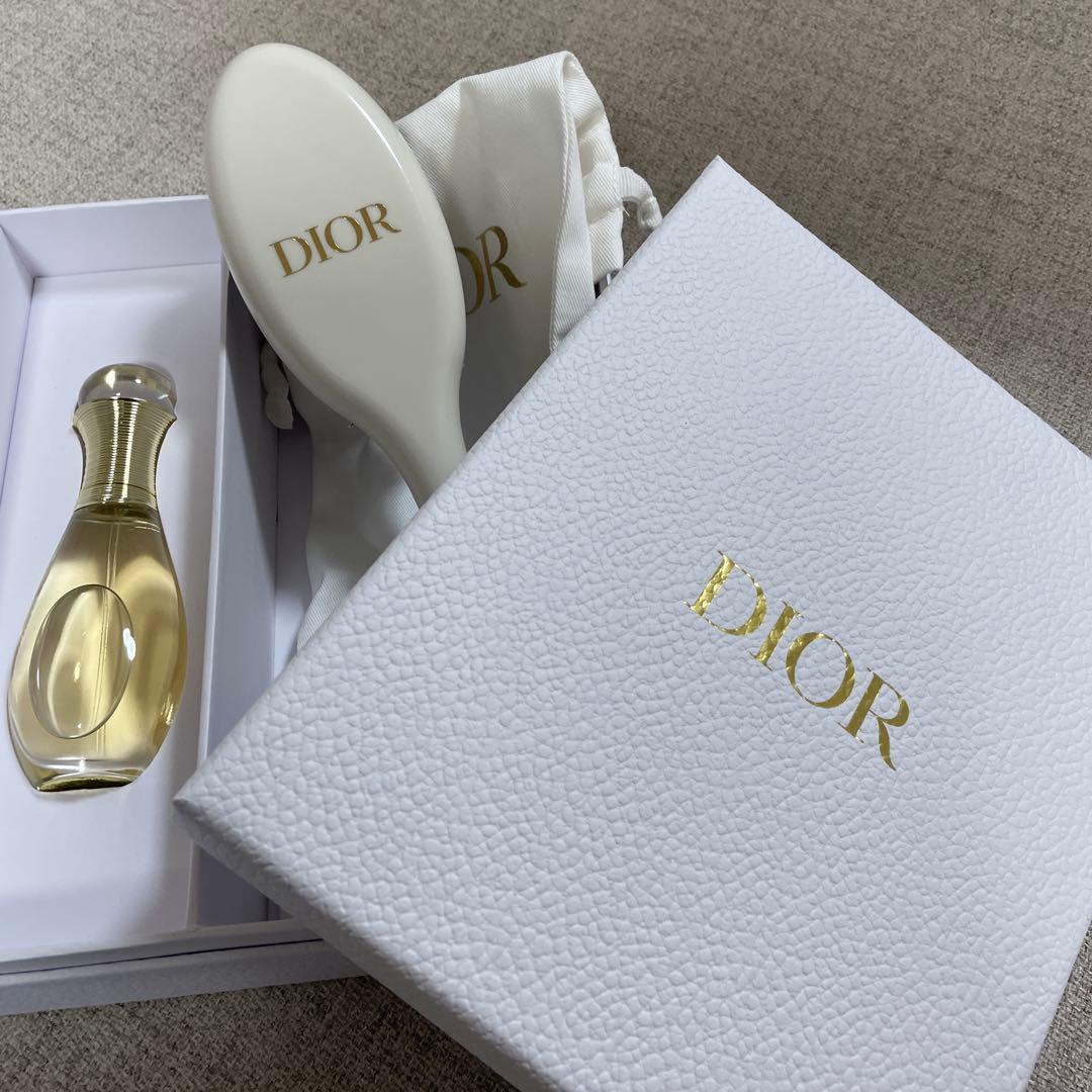 ディオールDIOR ジャドールヘアミスト &ブラシ プラチナバースデーギフト