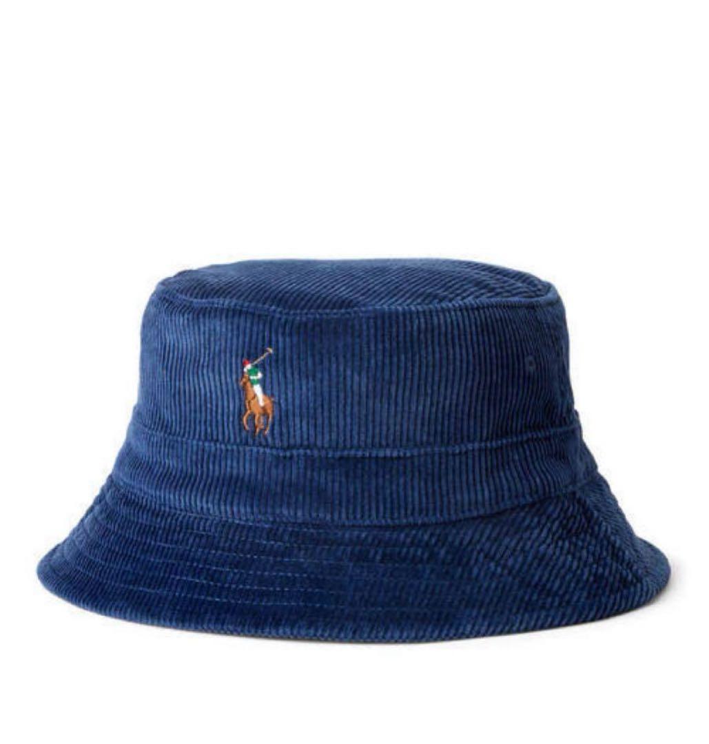 新品未使用 POLO ラルフローレン バケットハット コーデュロイ
