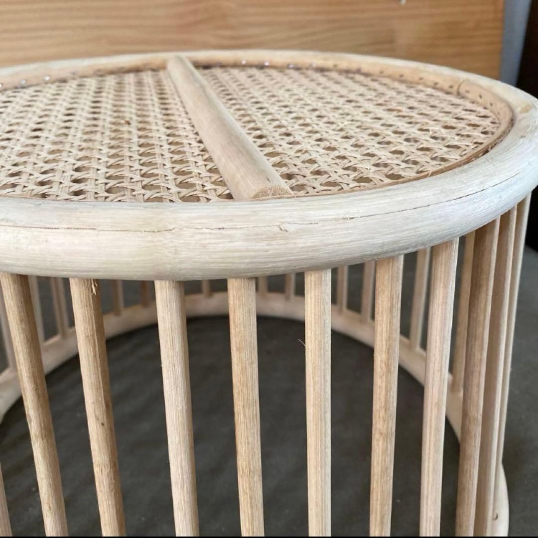 ツルヤ商店 籐バスケット maru S 籐 ラタン カゴ 収納かご インテリア