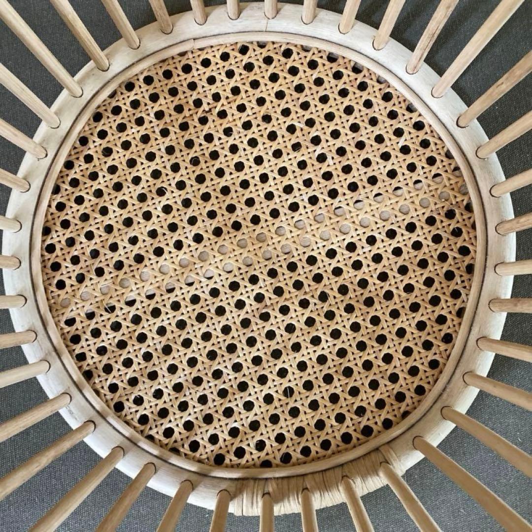 ツルヤ商店 籐バスケット maru S 籐 ラタン カゴ 収納かご インテリア