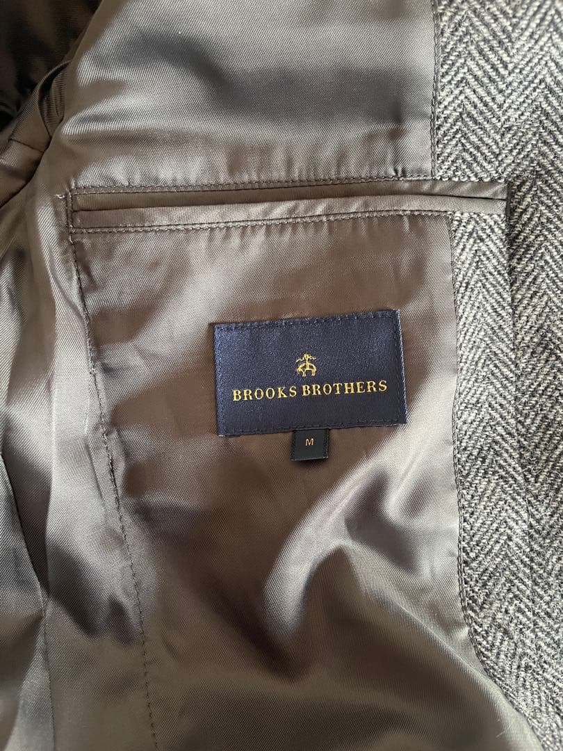 美品　Brooks Brothers テーラードジャケット ヘリンボーン　M