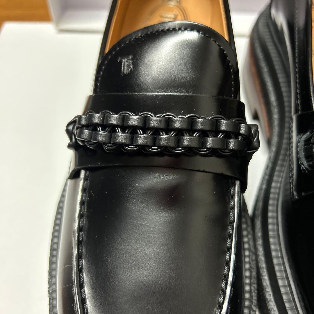 TOD'S ローファー　38 1/2 未使用　極美品