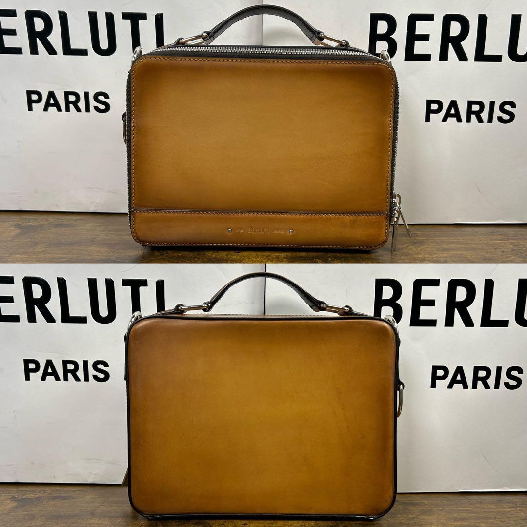 ほぼ新品 Berluti TAKE OFF PM スモール ショルダーバッグ