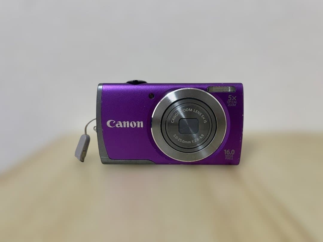 Canon コンパクトデジタルカメラ 紫 16.0MP