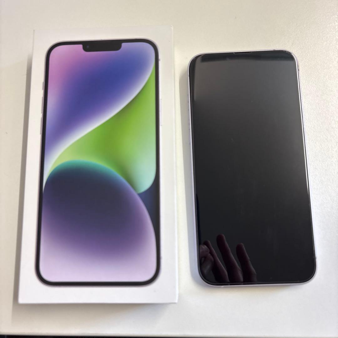 Apple iPhone 14 plusパープル 本体