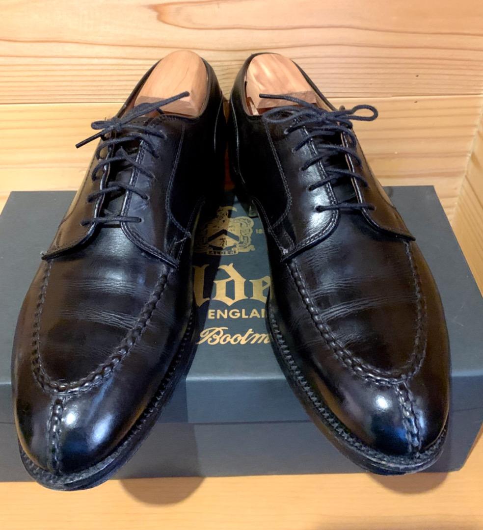 1*O様 オールデン961手縫ノルウィージャンUチップBruce B&Co別注2