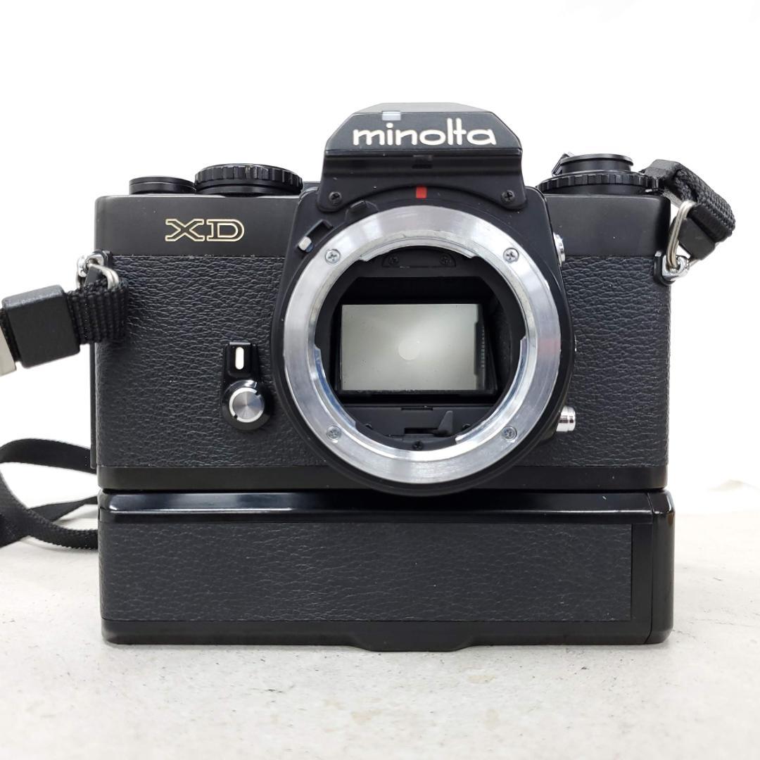 フィルムカメラ Minolta XD +AUTO WINDER D F0123-347-4v p