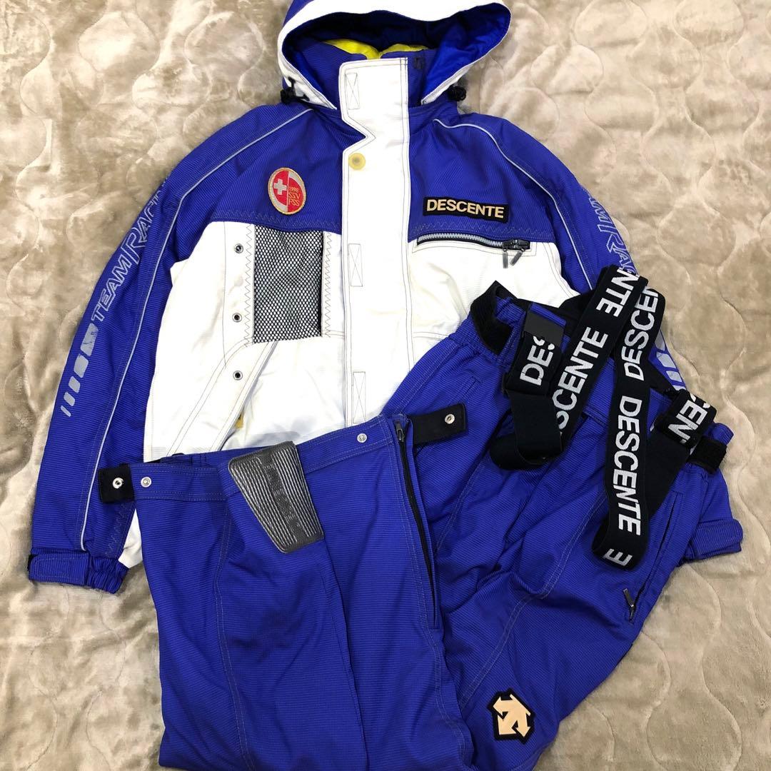 DESCENTE デサント スイス代表モデル 90年代 スキーウェア 上下セット