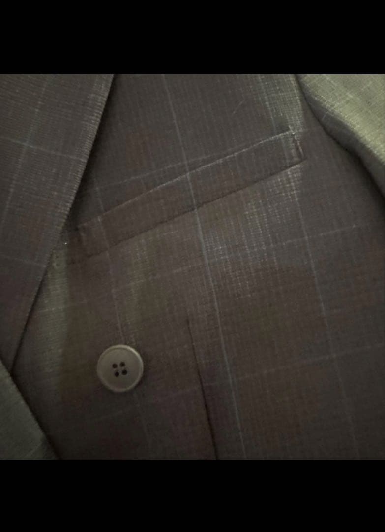 新品タグ付き　ZARA フォーマルスーツ　ネイビー系　164センチ