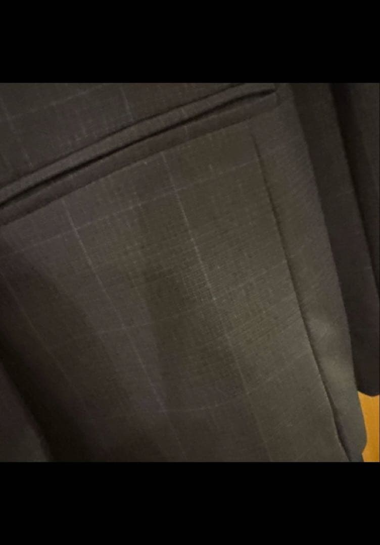 新品タグ付き　ZARA フォーマルスーツ　ネイビー系　164センチ