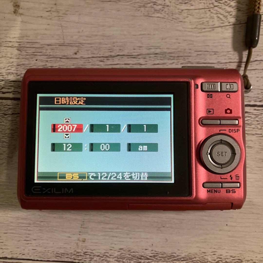 CASIO EXILIM ピンク コンパクトデジタルカメラ