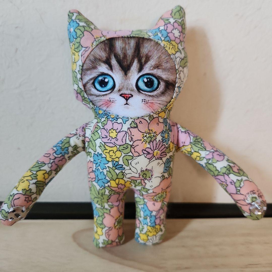 ゆ*ら様 コヤンイサムチョン　ニャンの毛糸のカゴバック　ハンドメイド