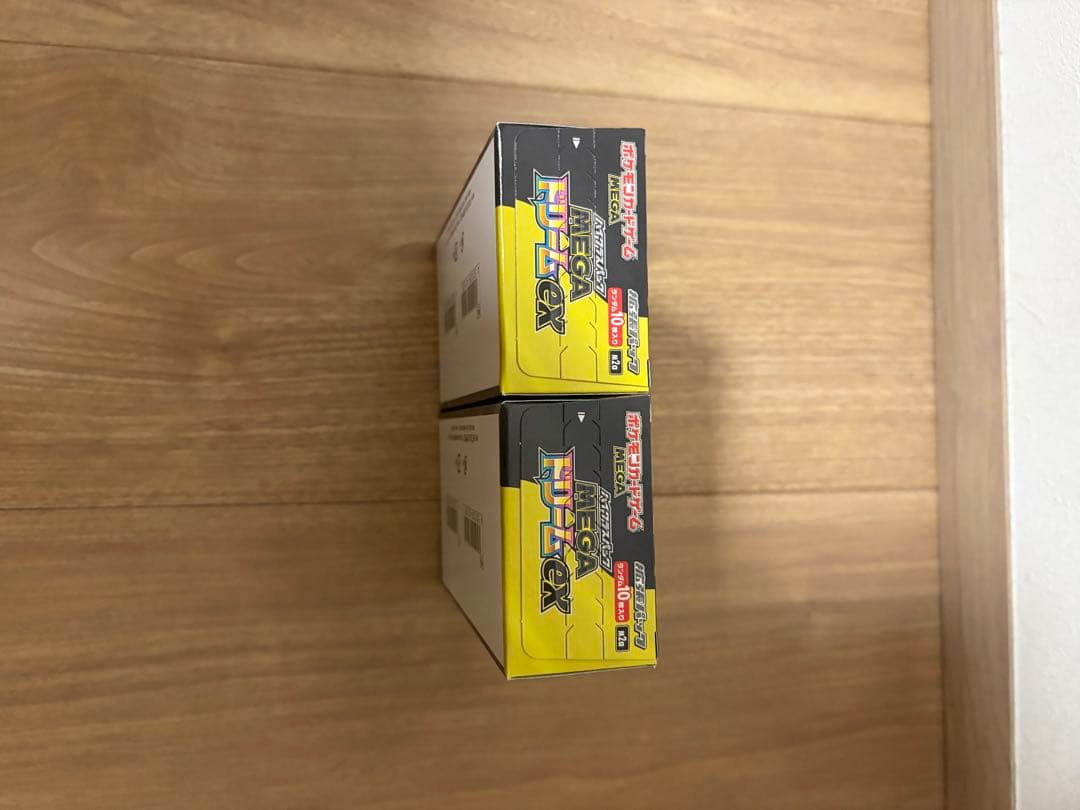 ポケモンカード MEGAドリームex 2BOX 新品未開封シュリンクなし