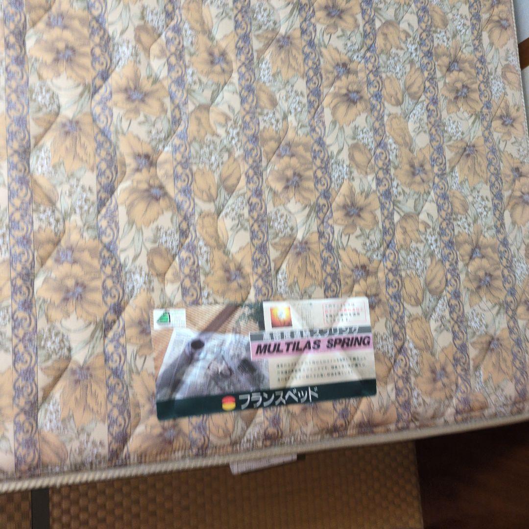 【専用商品】フランスベッド引き出し付きシングルベッドとマットレスセット