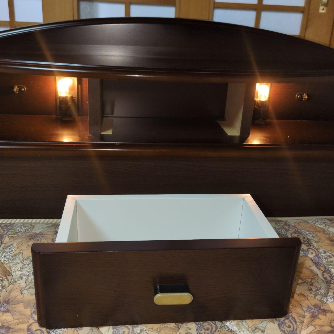 【専用商品】フランスベッド引き出し付きシングルベッドとマットレスセット