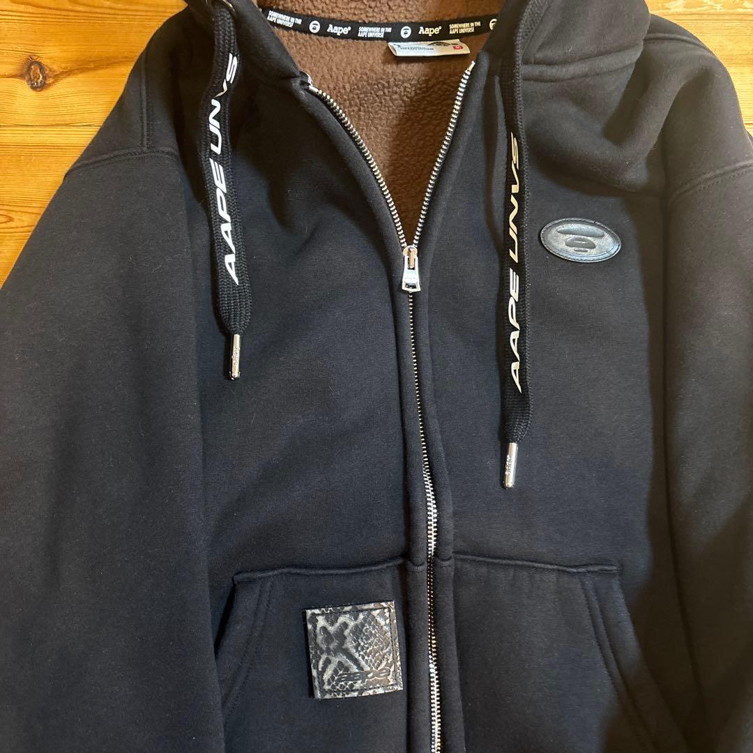 A BATHING APE ジップパーカー