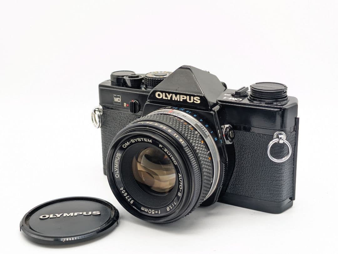 美品！完動品！OLYMPUS OM-1 MD レンズセット フィルムカメラ