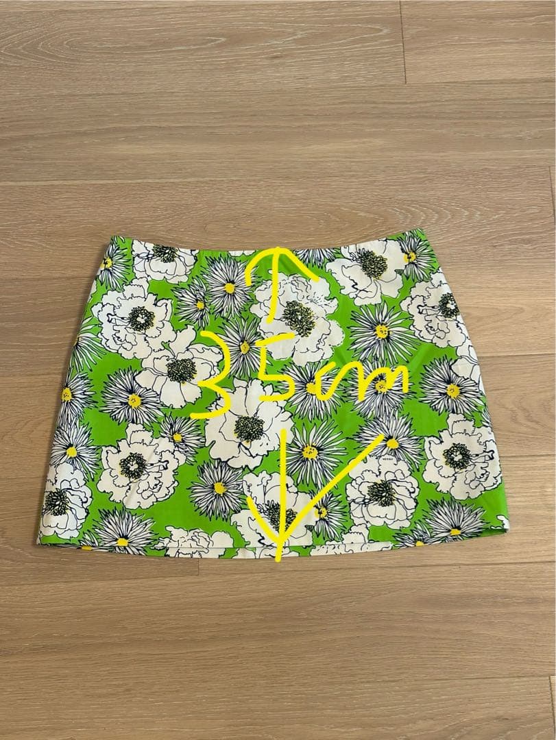 【新品】PRADA プラダ 花柄 スカート 42