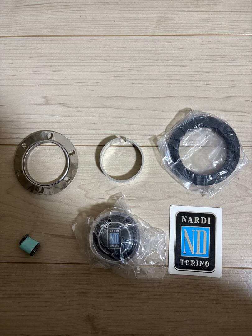 NARDI CLASSIC ブラックレザー/スポーク（34φ） N341