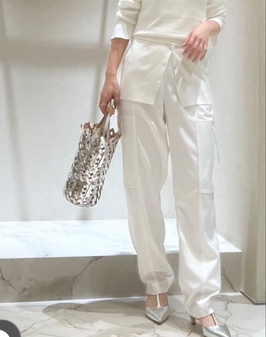 メアリ オル ターナ KAGO SHOULDER バッグ シルバー