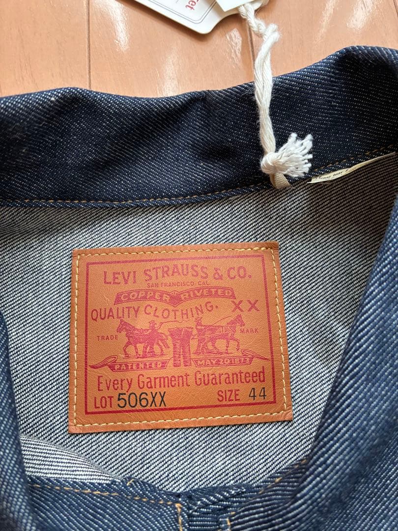 新品_リーバイス 1st type_size 44_506XX_1936モデル