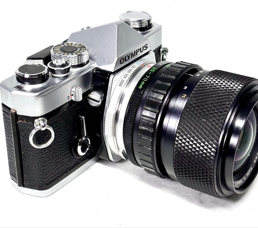 【動作品】OLYMPUS OM-1 MDフィルム一眼標準ズーム付き390300