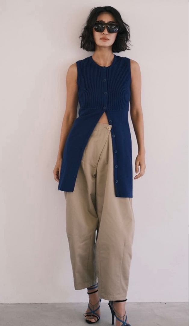 Nala ナラ cocoon chino チノパンMベージュ