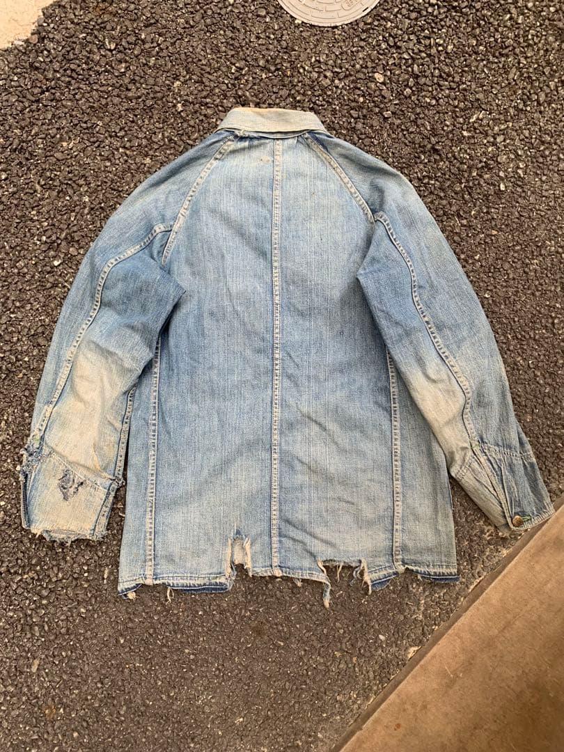 40s denim coveralls Cone mills コーンミルズ