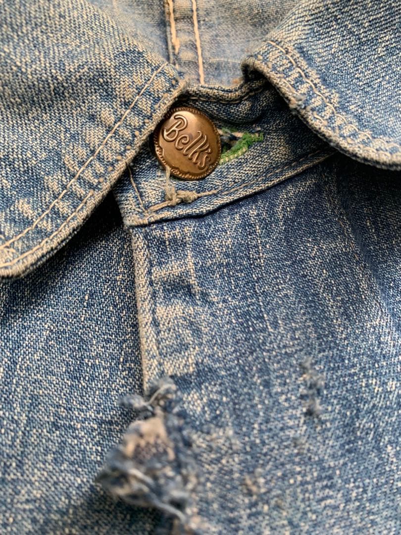 40s denim coveralls Cone mills コーンミルズ