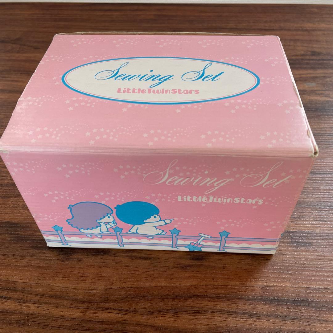 キキララ リトルツインスターズ　ソーイングセット　裁縫箱　1976年　サンリオ